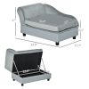 Dog Bed/Sofa; Light gray