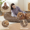 Large Dog Bed Super Soft, Machine Washable & Non-Slip Bottom For Safety