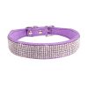 Dog Collar Crystal Glitter Rhinestone with Zinc Alloy Buckle For Small Medium Dogs
