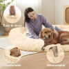 Large Dog Bed Super Soft, Machine Washable & Non-Slip Bottom For Safety