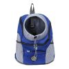 Dog Travel Backpack; Double Shoulder Portable Outdoor Carrier Bag