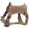 Tactical Training Dog Harness and Leash Set K9 Padded Quick Release