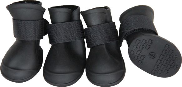 All-Terrain Rubberized Elastic Dog Shoes Protective Multi-Usage (size: X-Small)
