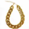 Gold Chain Dog Collar Keji Teddy Fadou domineering Necklace