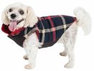 'Allegiance' Classical Plaided Insulated Dog Jacket