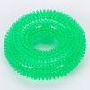 2pcs Dog toys bite resistant sound making, tooth cleaning molar toy