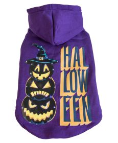 LED Lighting Happy Halloween Snowman Hooded Costume (size: X-Small - (FBP6PLXS))