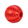 Dog Squeaky Ball Toy; Chew Toy Tooth Cleaning Ball-Bite Resistant