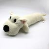 Dog plush chew toy; cleans teeth and makes sounds