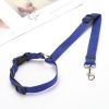 Adjustable Nylon Dog:  Car Seat Belt,, Lead/Leash, and Harness Collar