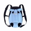 Denim Dog Backpack; Outdoor Travel Carrier Bag