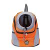 Dog Travel Backpack; Double Shoulder Portable Outdoor Carrier Bag