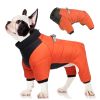Dog Cotton Coat; Waterproof Warm Dog Jacket; Winter Dog Coat