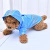 Dog Raincoat Reflective Strip Breathable; Waterproof Jackets