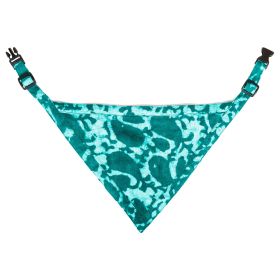 Unbugz-It Bandana Abstract Teal (Color: Abstract Teal, size: medium)