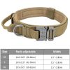 Military Style Heavy Duty Tactical Dog Collar with Handle