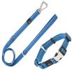 'Advent' 3M Reflective Durable Martingale Training Dog Leash and Collar