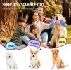 Crinkle Plush Stuffing Dog Squeaky Sheep Toy for Puppy Teething & Tug of War Dogs
