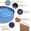 Foldable Dog Swimming Pool PVC Bathing Tub