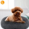 Dog Bed Soft Warm Fleece Puppy Nest; Cozy Cushion