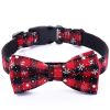 Christmas Dog Collar Snowflake Pattern