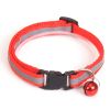 Adjustable Nylon Dog Collar Reflective With Small Bell