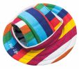 Fashion 'Colorfur' UV Protectant Adjustable Canopy Brimmed Dog Hat