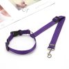 Adjustable Nylon Dog:  Car Seat Belt,, Lead/Leash, and Harness Collar