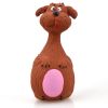 Latex sound toys for dogs; cartoon dog, elephant, donkey and cow
